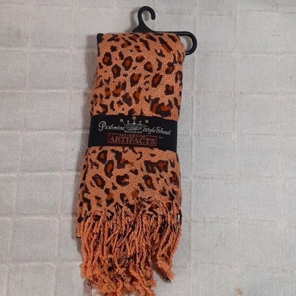 Bombay Museum Artifact Accessories - Pashmina Style Shawl Bombay Museum Artifacts